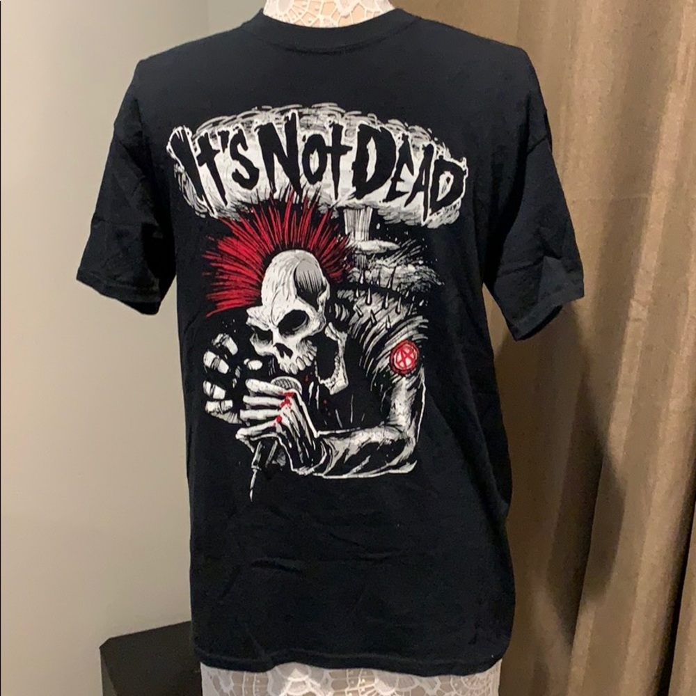 It’s Not Dead Black T-shirt Medium